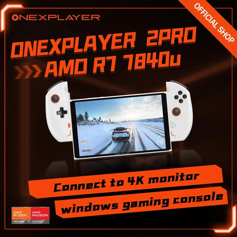 OneXPlayer 2 Pro Oneexplayer AMD Ryzen 7 7840U Win  ܼ, ޴ ̴ PC Ʈ Ʈ º, Ͻ 繫ǿ